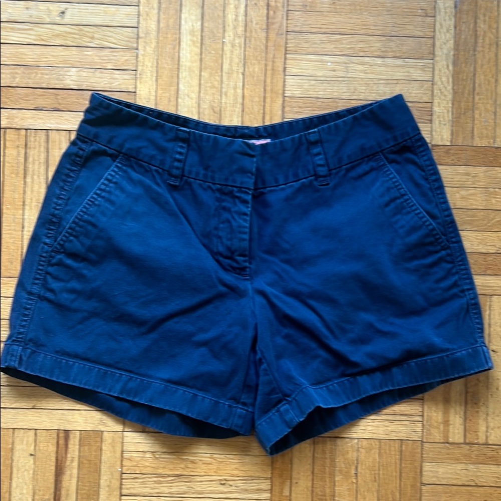 Women's Navy Blue Shorts